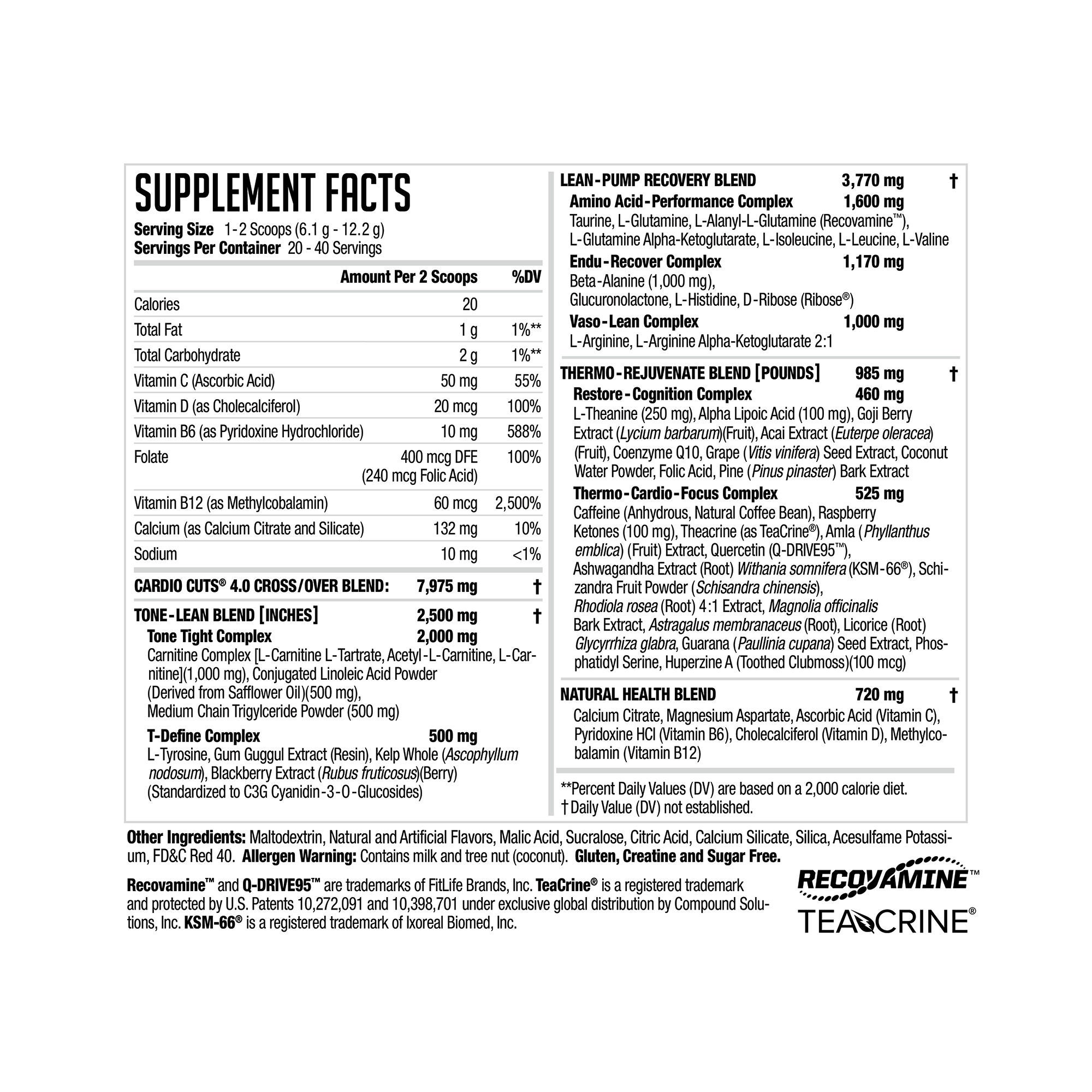 Cardio Cuts&reg; 4.0, Bombsicle Explosion - 8.6 oz. (20 Servings)
